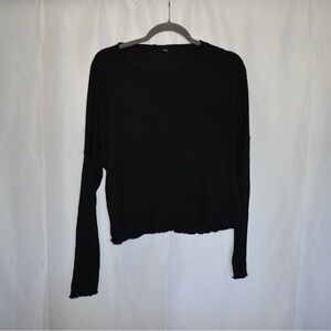 WOMENS ROXY BLACK LONG SLEEVE